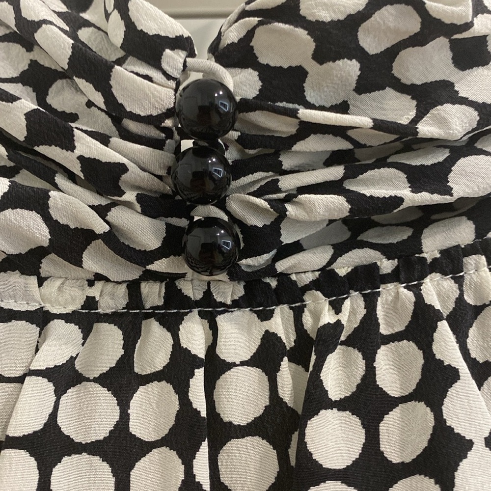 Banana Republic 💯% Silk Puff Sleeves, Cowl Neck Blouse |Size XS - Picture 5 of 7